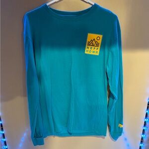 Neff Teal Shirt with White Logo